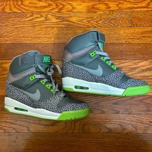 Women’s Nike Air Revolution Sky Hi Hidden Wedge Sneakers (Size: 8)